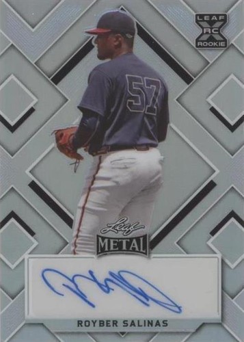2022 Leaf Metal - Royber Salinas #BA-RS2