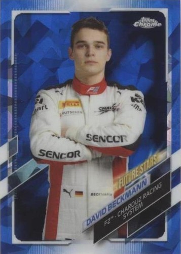 2021 Topps Chrome Sapphire Edition Formula 1 - David Beckmann #70