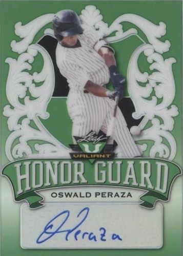 2021 Leaf Valiant - Oswald Peraza #HG-OP1