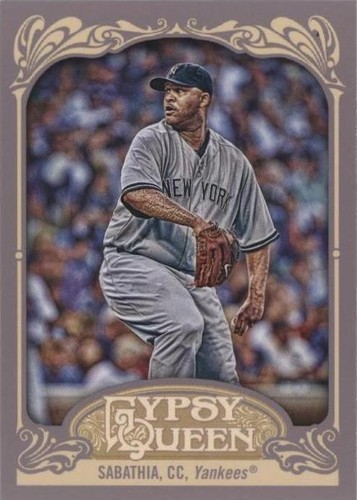 2012 Topps Gypsy Queen - C.C. Sabathia #150