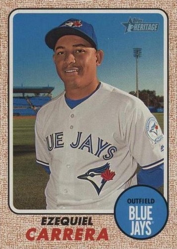 2017 Topps Heritage - Ezequiel Carrera #297