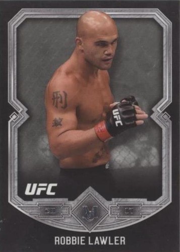 2017 Topps UFC Museum Collection - Robbie Lawler #35