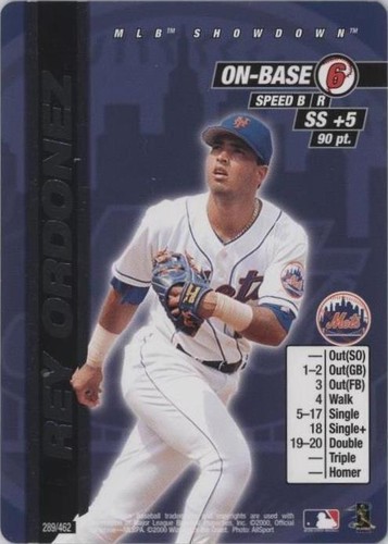 2000 MLB Showdown - Rey Ordonez #289