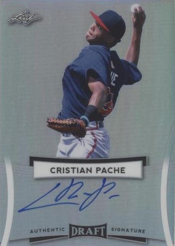 2018 Leaf Metal Draft - Cristian Pache #FB-CP1