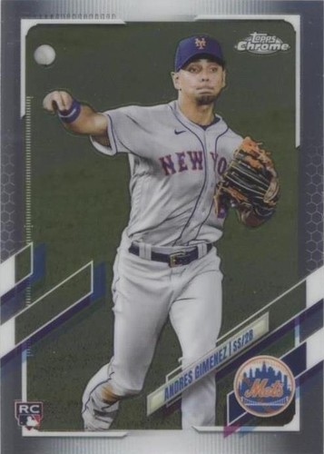 2021 Topps Chrome - Andres Gimenez #88