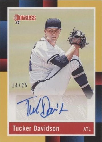 2022 Panini Donruss - Tucker Davidson #R88S-TD