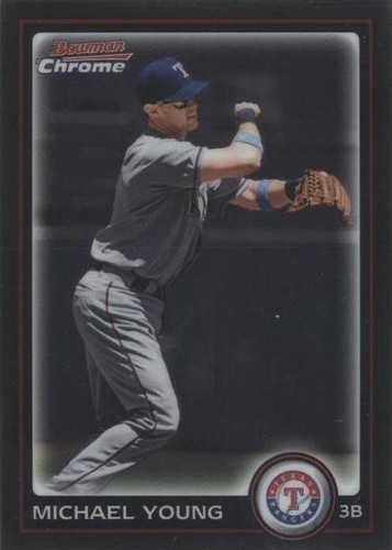 2010 Bowman Chrome - Michael Young #164
