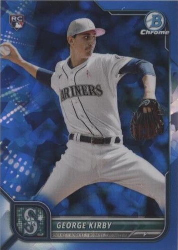 2022 Bowman Chrome Sapphire Edition - George Kirby #34