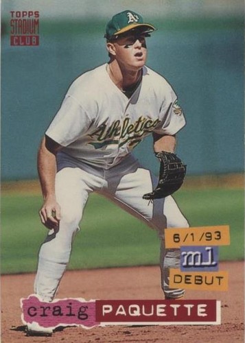 1994 Topps Stadium Club - Craig Paquette #328