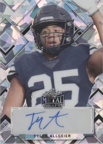 2022 Leaf Metal Draft Tyler Allgeier #PA-TA1