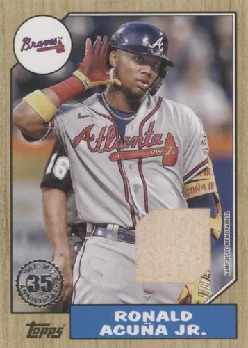 2022 Topps Series 1 - Ronald Acuña Jr. #87R-RA