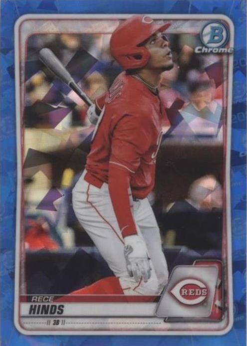 2020 Bowman Chrome Draft Sapphire Edition - Rece Hinds #BD-15