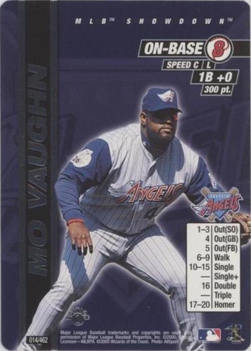 2000 MLB Showdown - Mo Vaughn #014