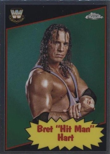 2025 Topps Chrome WWE - Bret Hart #85TL-HM