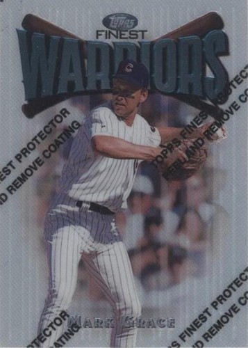 Mark Grace #S141 1997 Finest Silver | eBay