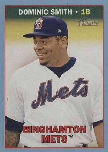 2016 Topps Heritage Minor League Edition - Dominic Smith #95