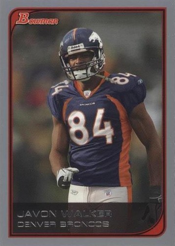 2006 Bowman Javon Walker #35