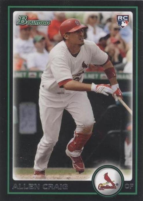 2010 Bowman Draft Picks & Prospects - Allen Craig #BDP93