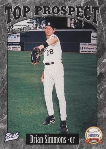 1997 Best Southern League Top Prospects - Brian Simmons #1