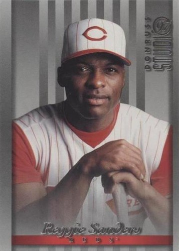 1997 Donruss Studio - Reggie Sanders #103