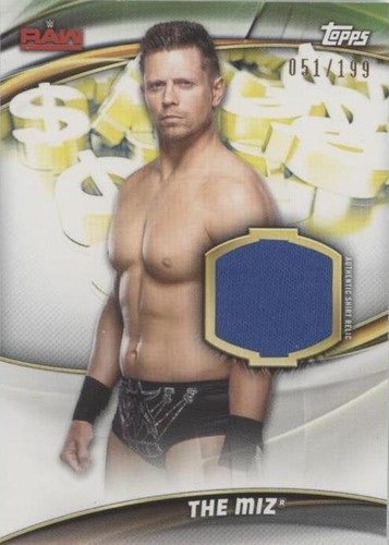 2019 Topps WWE Money in the Bank - The Miz #SR-MZ