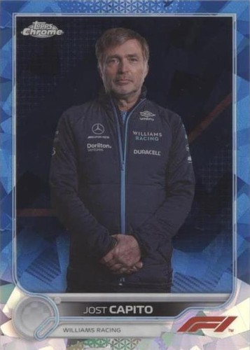 2022 Topps Chrome Sapphire Edition Formula 1 - Jost Capito #106