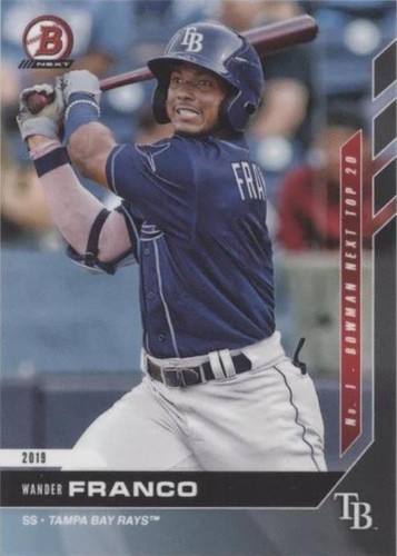 2019 Bowman Next Topps Now Top 20 MLB Prospects - Wander Franco #T1