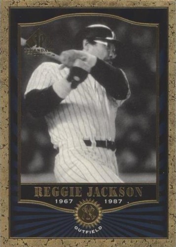 2001 Upper Deck SP Legendary Cuts Reggie Jackson #85 - NY Yankees