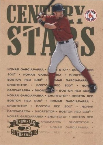 2005 Donruss Throwback Threads - Nomar Garciaparra #CS-9