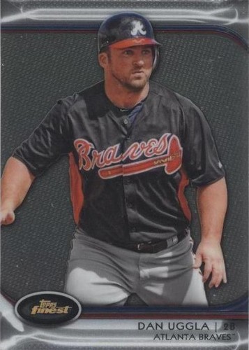 2012 Topps Finest - Dan Uggla #39