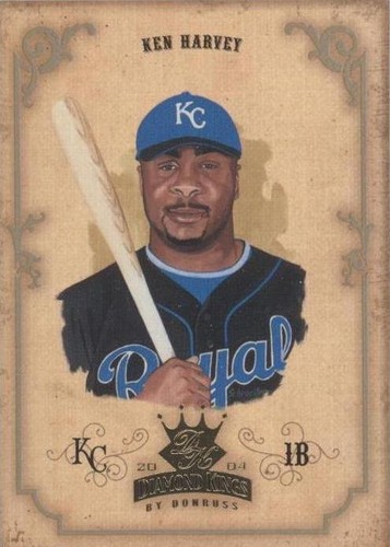 2004 Donruss Diamond Kings - Ken Harvey #132