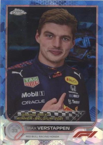 2022 Topps Chrome Sapphire Edition Formula 1 - Max Verstappen #162