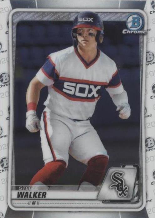 2020 Bowman Chrome - Steele Walker #BCP-176