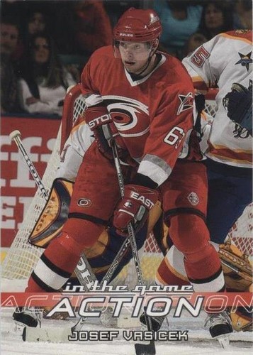 2003-04 In the Game Action - Josef Vasicek #148