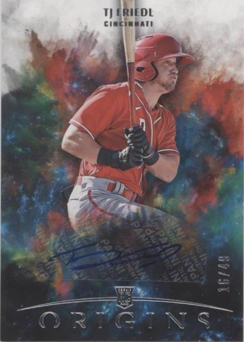 2022 Panini Chronicles - T.J. Friedl #OA-TJ