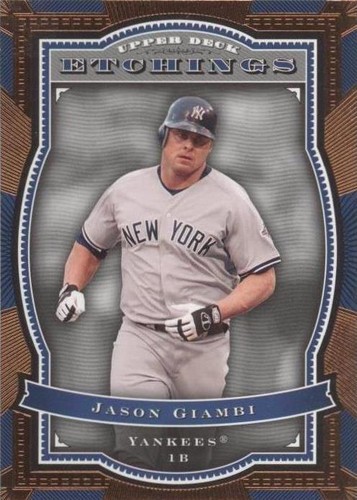 2004 Upper Deck Etchings - Jason Giambi #75