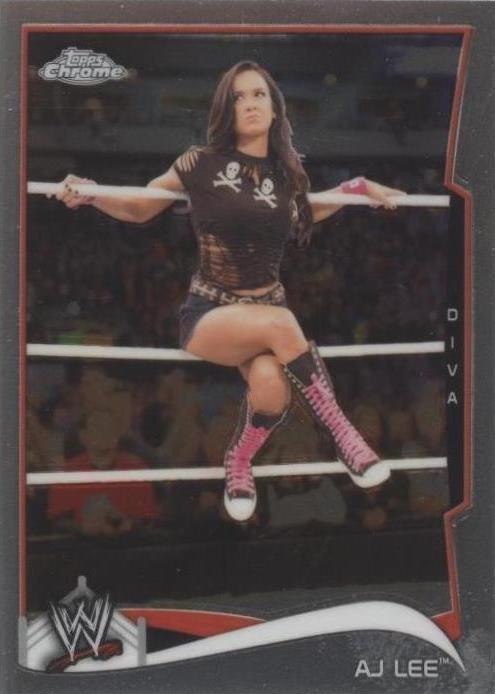 2014 Topps Chrome WWE - AJ Lee #1