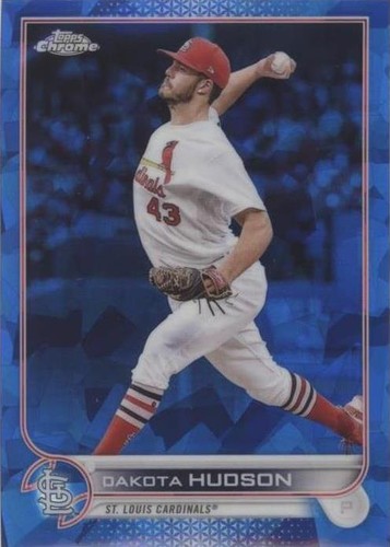 2022 Topps Chrome Update Series Sapphire Edition - Dakota Hudson #US178