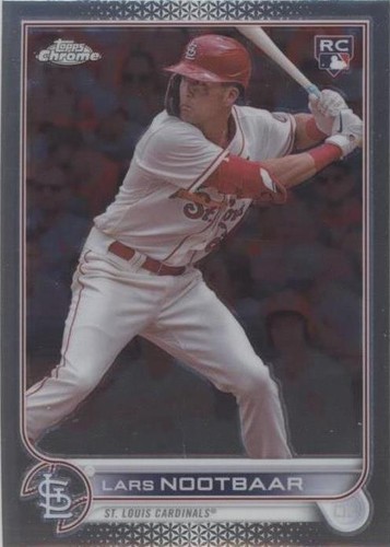その他 Topps Chrome Lars Nootbaar Cosmic WBC LARS NOOTBAAR 2025 TOPPS CHROME GREEN REFRACTOR PARALLEL 21