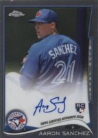 2014 Topps Chrome - Aaron Sanchez #AS