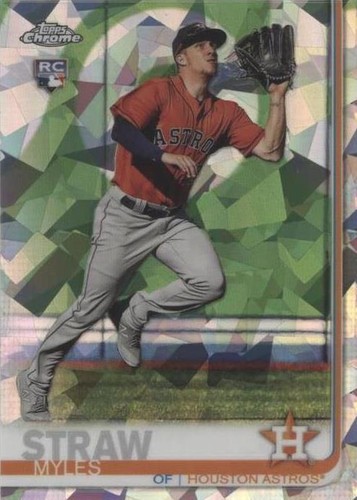 2019 Topps Chrome Sapphire Edition - Myles Straw #629