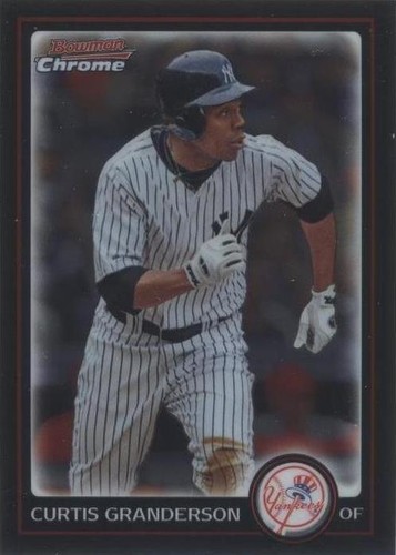2010 Bowman Chrome - Curtis Granderson #166