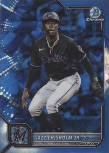 2022 Bowman Chrome Sapphire Edition - Jazz Chisholm #61