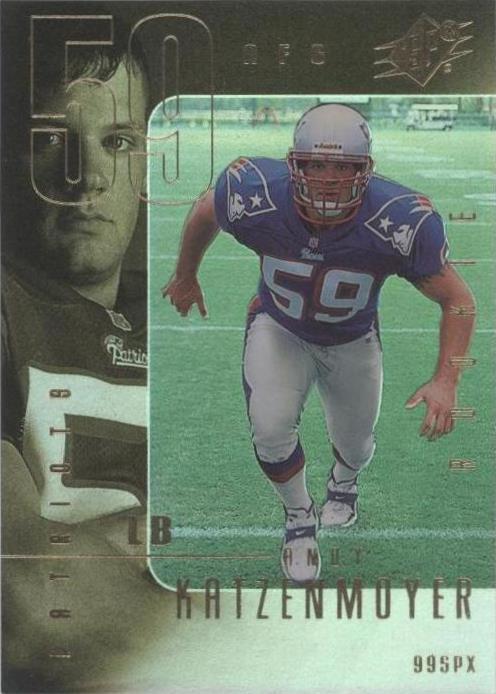 1999 SPx Andy Katzenmoyer #99