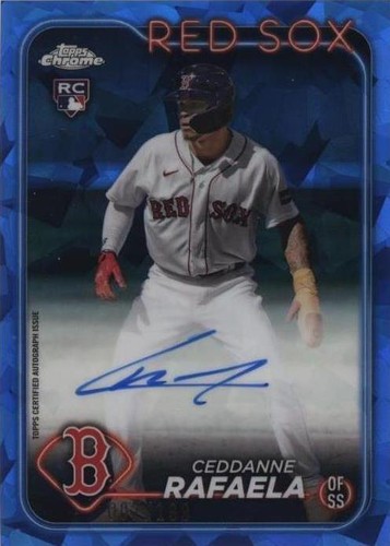 2024 Topps Chrome Update Series Sapphire Edition - Ceddanne Rafaela #USA-CR