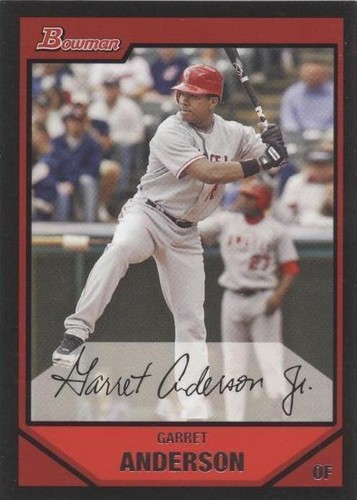 2007 Bowman - Garret Anderson #157