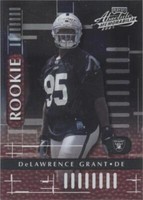 2001 Playoff Absolute Memorabilia Delawrence Grant #140