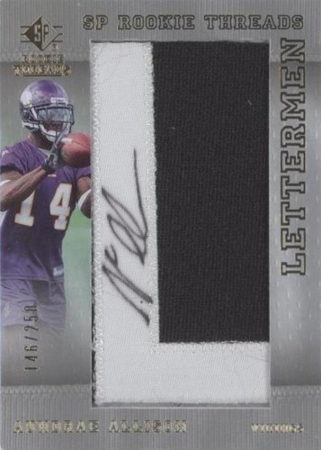 2007 SP Rookie Threads Aundrae Allison #143