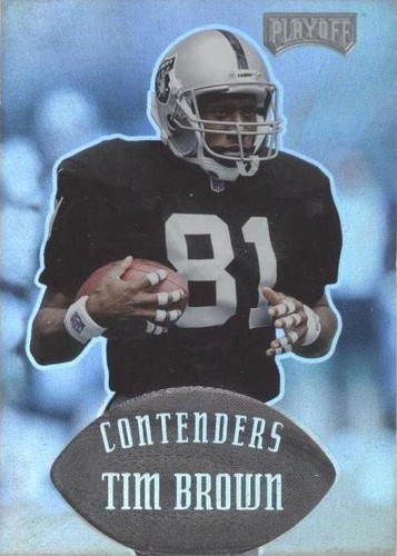 1997 Playoff Contenders Tim Brown #105
