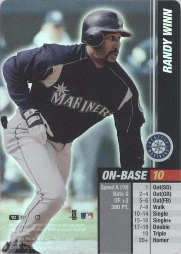 2003 MLB Showdown Trading Deadline - Randy Winn #111